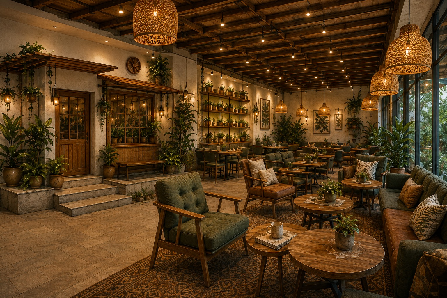 Tribe Cafe Lounge Model