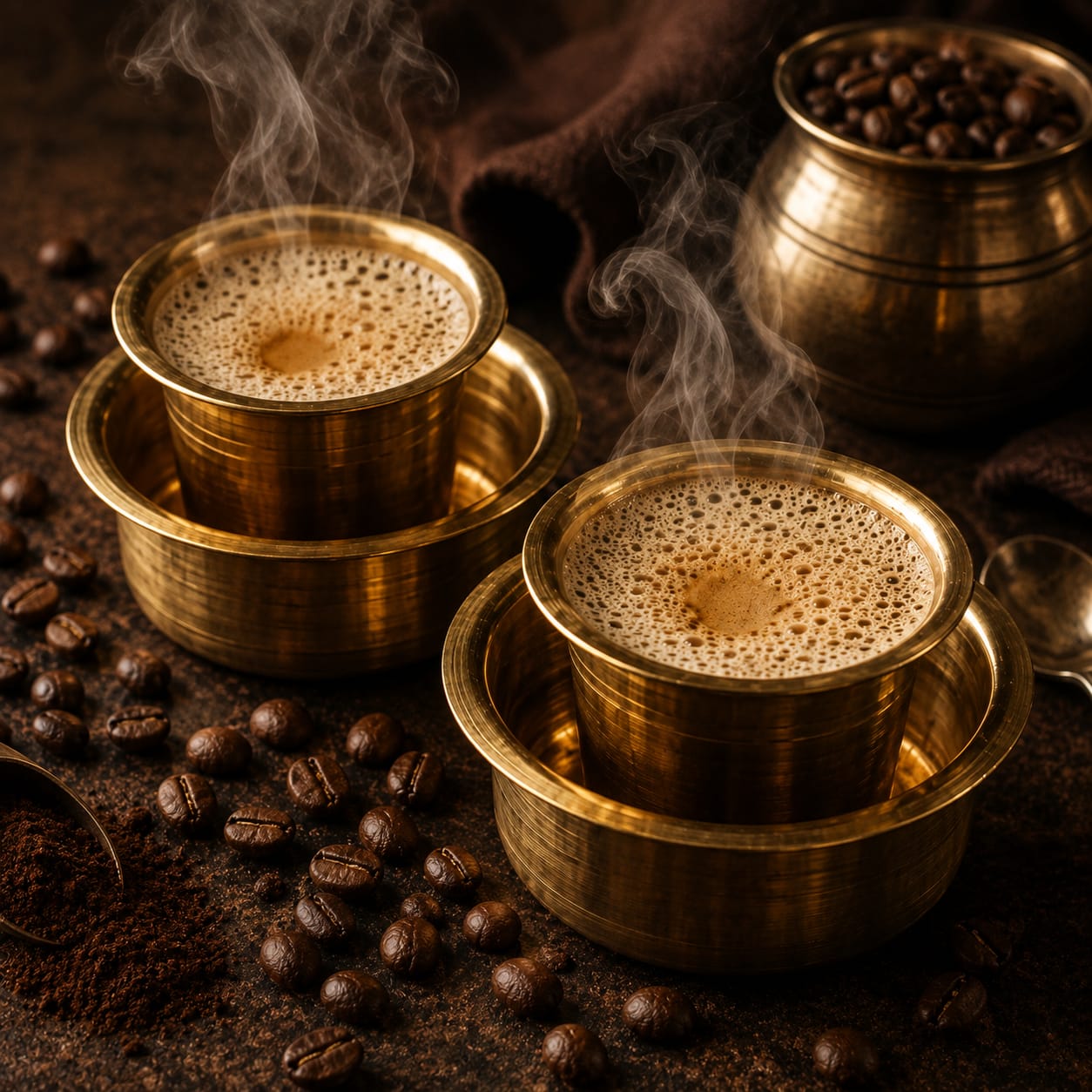 Coffee beans story