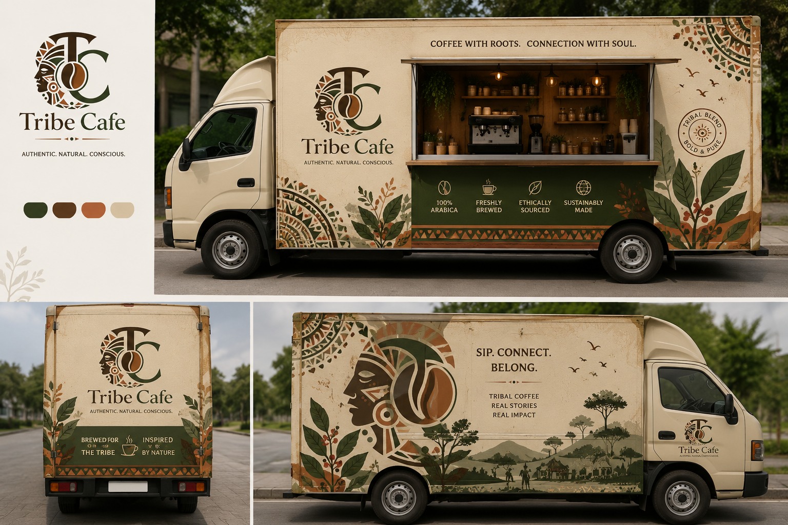 Tribe Cafe Van Model